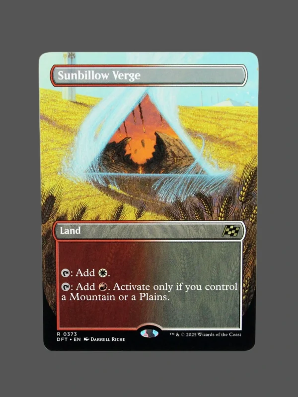 Sunbillow Verge Holo MTG Proxy | Duskmourn: House of Horror