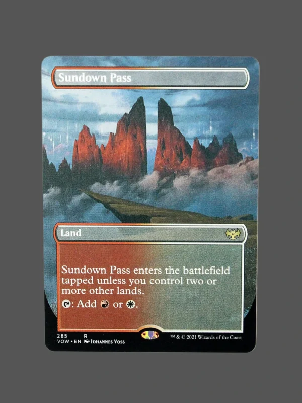 Sundown Pass Holo MTG Proxy | Vorpal Visions