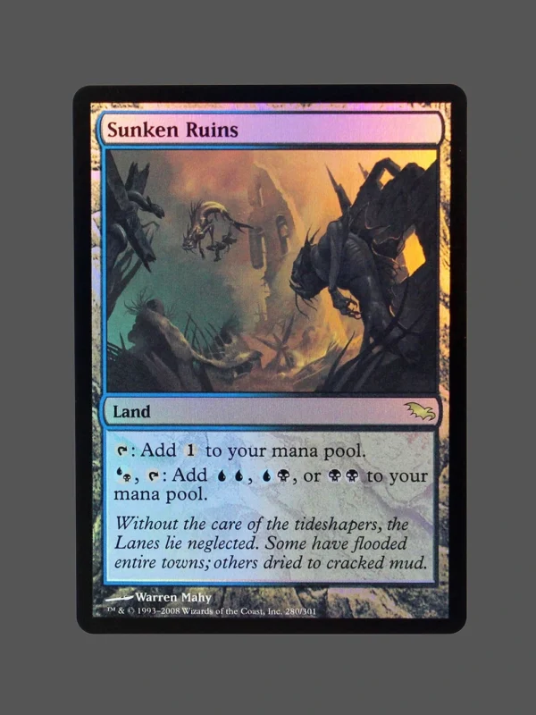 Sunken Ruins Foil MTG Proxy | Shards of Alara