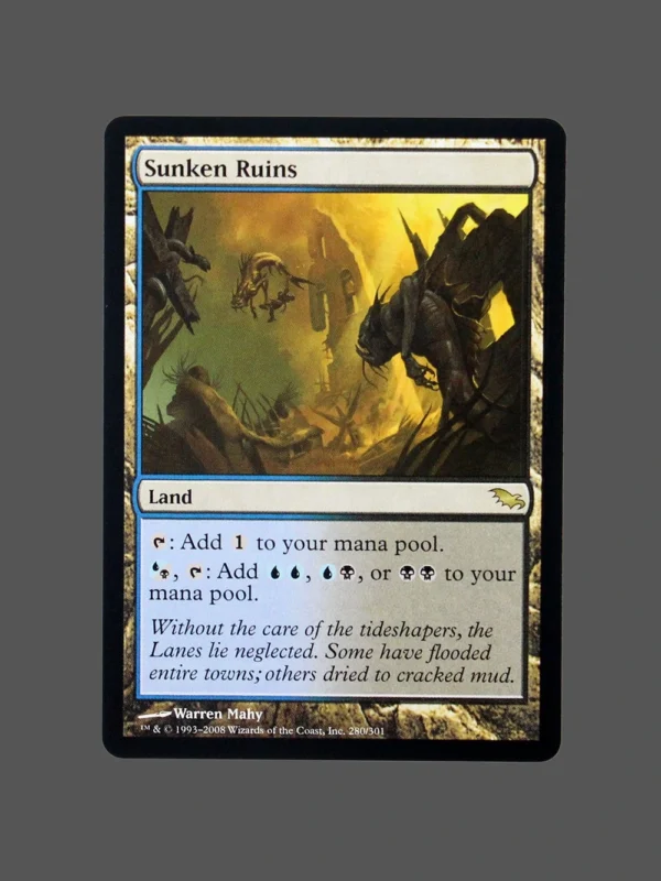 Sunken Ruins Regular MTG Proxy | Shards of Alara