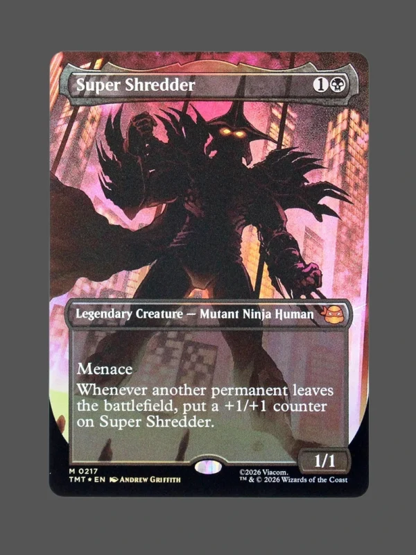 Super Shredder Foil MTG Proxy | TMNT