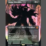 Super Shredder Holo MTG Proxy | Mutants vs. Machines