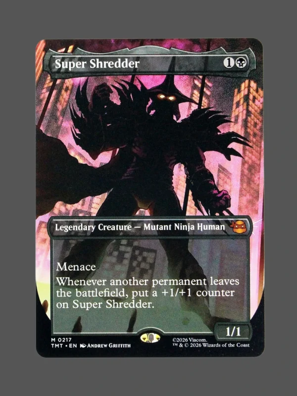 Super Shredder Holo MTG Proxy | Mutants vs. Machines