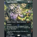 Super Shredder Holo MTG Proxy | Promo
