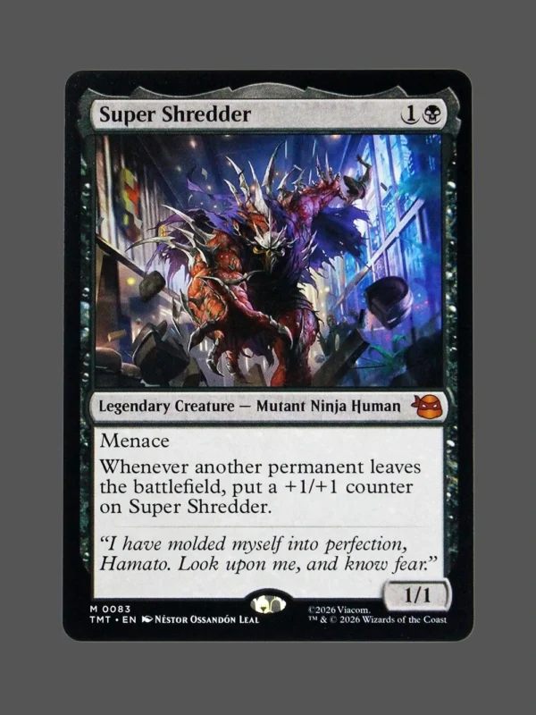 Super Shredder Holo MTG Proxy | TMNT