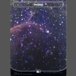 Swamp Galaxy Foil MTG Proxy | Unfinity