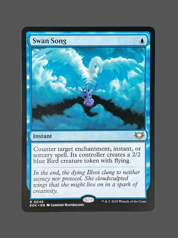 Swan Song Holo MTG Proxy | Eternal Order