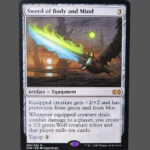 Sword of Body and Mind Holo MTG Proxy | Double Masters 2020