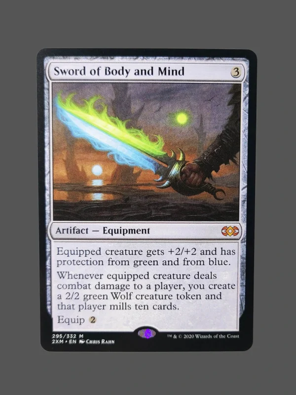 Sword of Body and Mind Holo MTG Proxy | Double Masters 2020