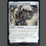 Sword of Feast and Famine Holo MTG Proxy | Adventures in the Forgotten Realms