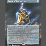 Sword of Fire and Ice Holo MTG Proxy | Double Masters