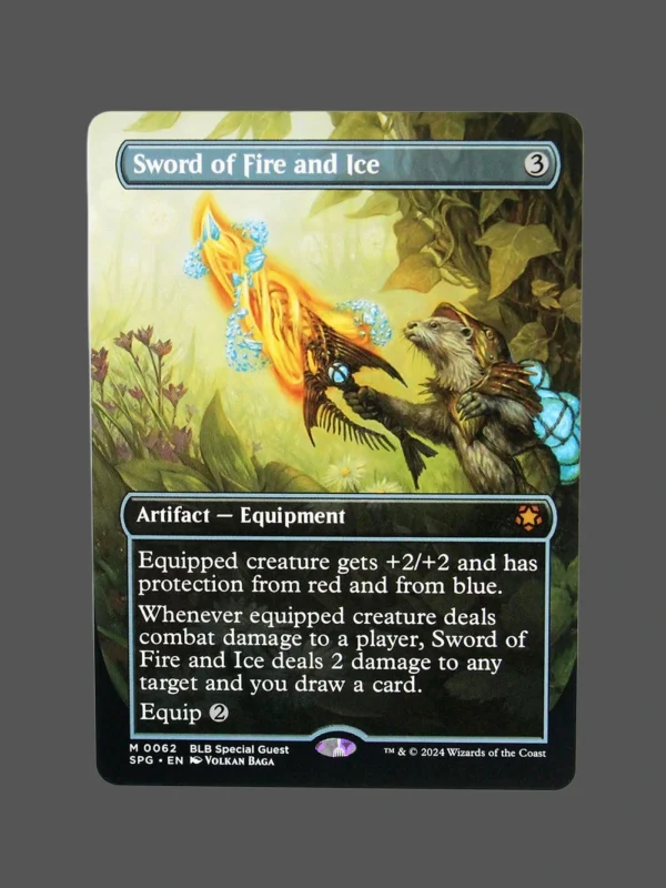 Sword of Fire and Ice Holo MTG Proxy | Special Guest