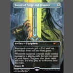 Sword of Forge and Frontier Holo MTG Proxy | Magic Spotlight