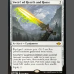 Sword of Hearth and Home Holo MTG Proxy | Core Set 2021