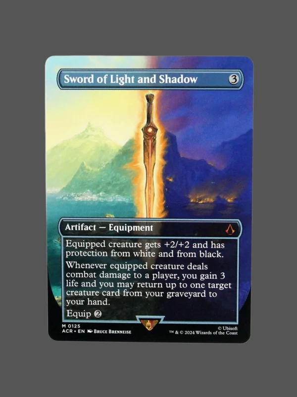 Sword of Light and Shadow Holo MTG Proxy | Adventures in the Forgotten Realms
