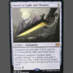 Sword of Light and Shadow Holo MTG Proxy | Double Masters