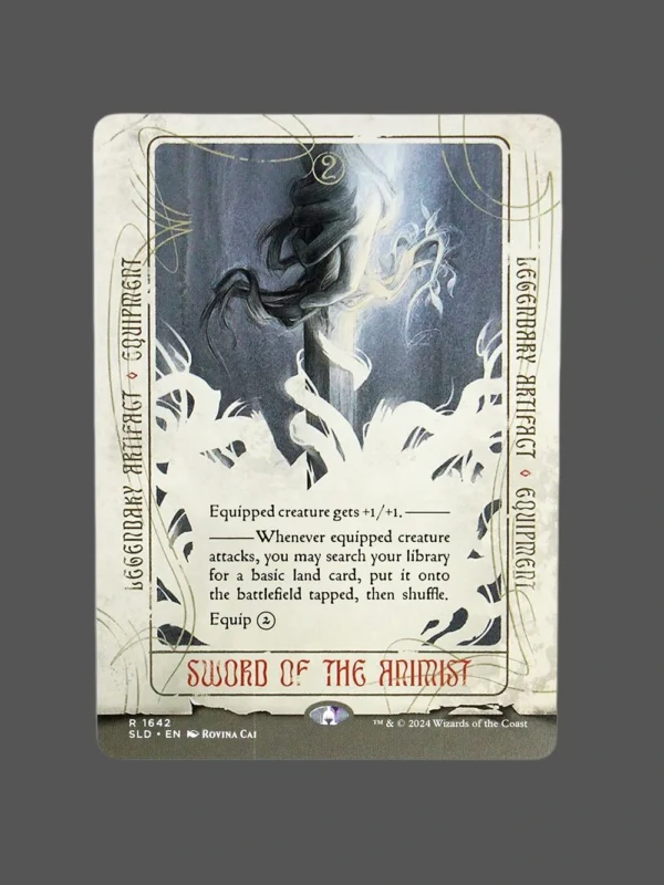 Sword of the Animist Holo MTG Proxy | Streets of New Capenna