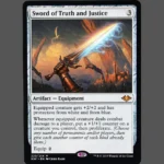 Sword of Truth and Justice Holo MTG Proxy | Magic 2019