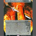 Sword of War and Peace Holo MTG Proxy | Dominaria United