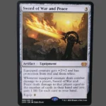 Sword of War and Peace Holo MTG Proxy | Double Masters 2020