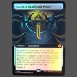 Sword of Wealth and Power Foil MTG Proxy | Masters 25