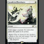Swords to Plowshares Holo MTG Proxy | Streets of New Capenna