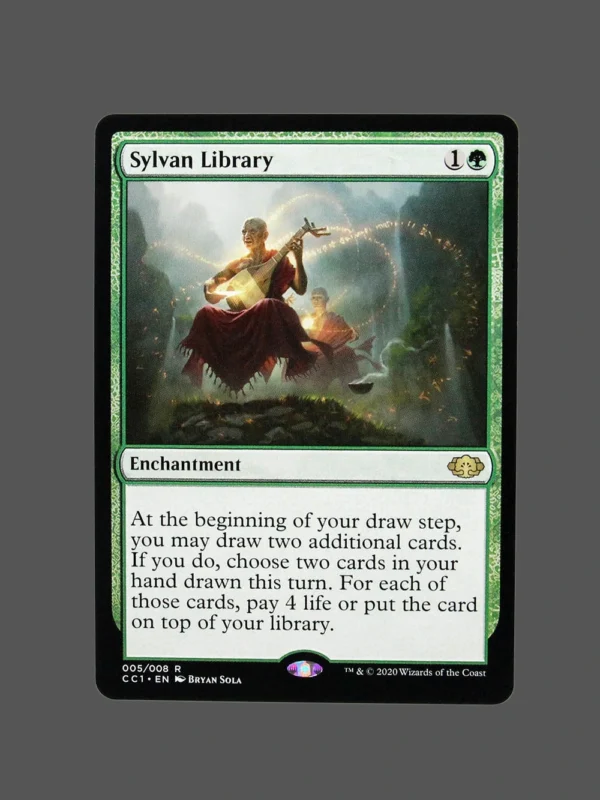 Sylvan Library Holo MTG Proxy | Commander 2020