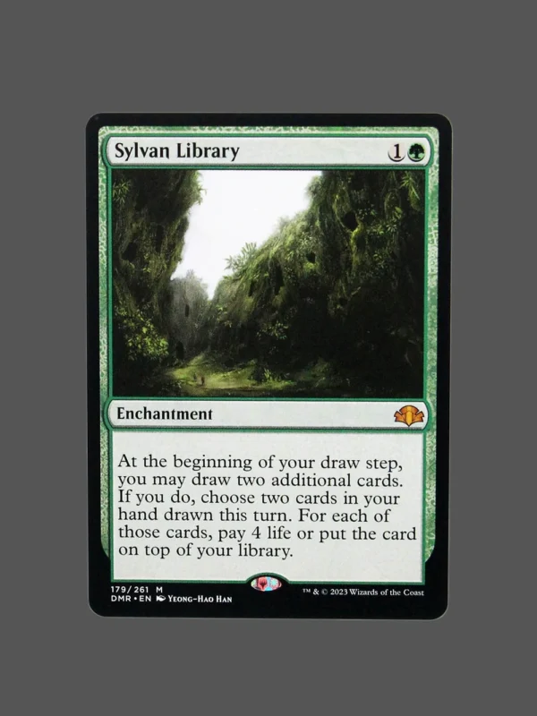 Sylvan Library Holo MTG Proxy | Dominaria United