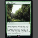 Sylvan Library Holo MTG Proxy | Eldritch Moon