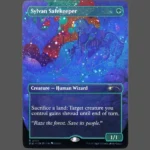Sylvan Safekeeper Galaxy Foil MTG Proxy | Secret Lair