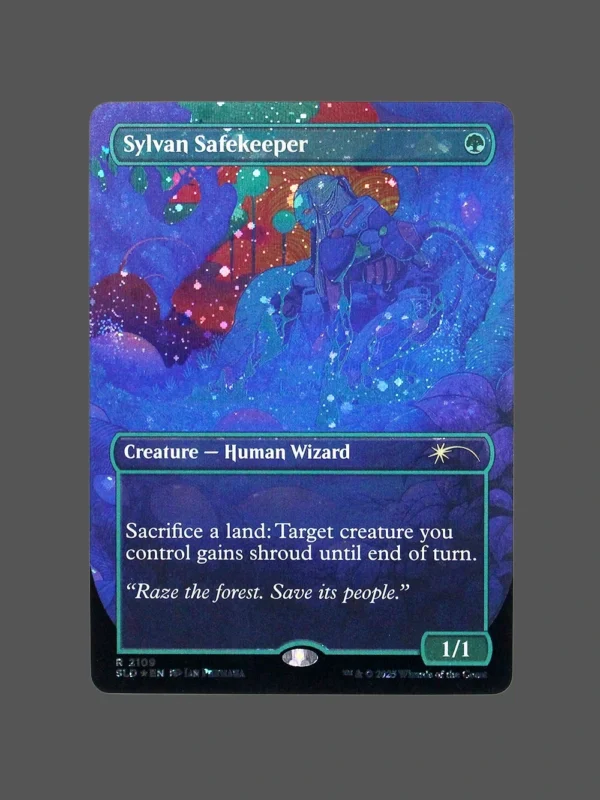Sylvan Safekeeper Galaxy Foil MTG Proxy | Secret Lair