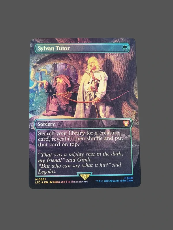 Sylvan Tutor Foil MTG Proxy | Modern Horizons 3