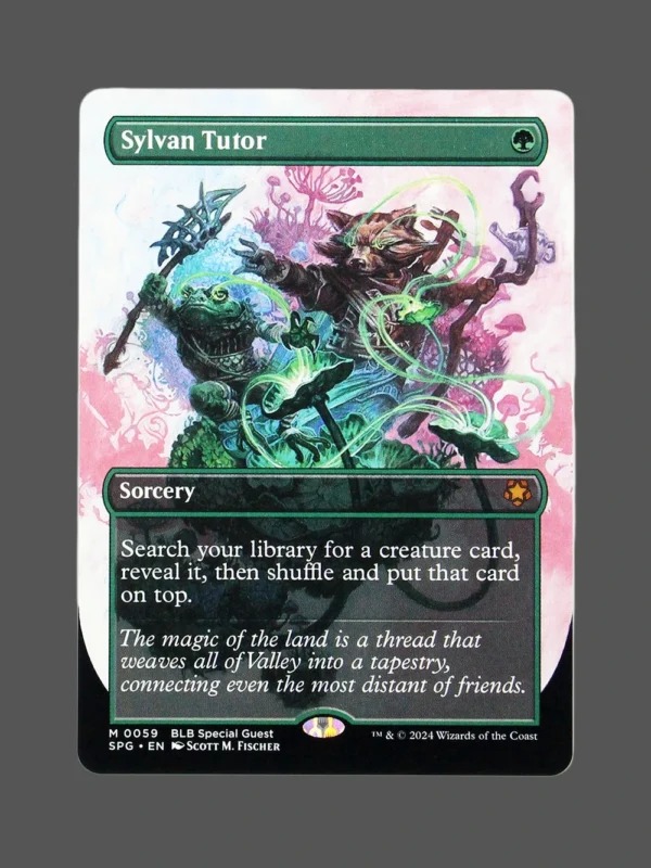 Sylvan Tutor Holo MTG Proxy | Special Guest