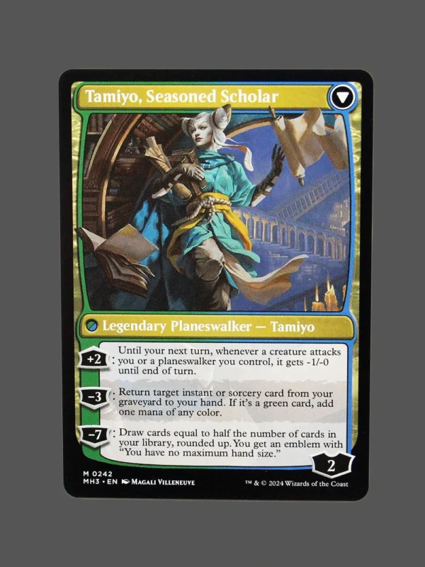 Tamiyo, Seasoned Scholar Holo MTG Proxy | Magic 2024