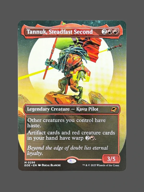 Tannuk, Steadfast Second Holo MTG Proxy | The Lost Caverns of Ixalan