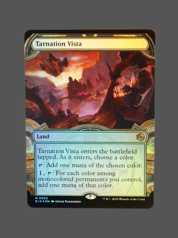 Tarnation Vista Raised Foil MTG Proxy | Big