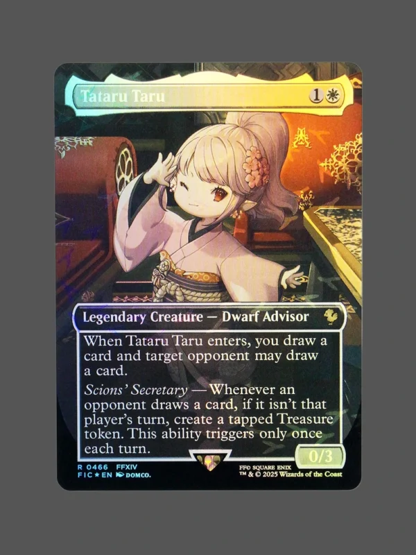 Tataru Taru Foil MTG Proxy | Final Fantasy