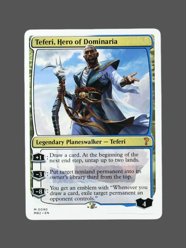 Teferi, Hero of Dominaria Holo MTG Proxy | March of the Machine