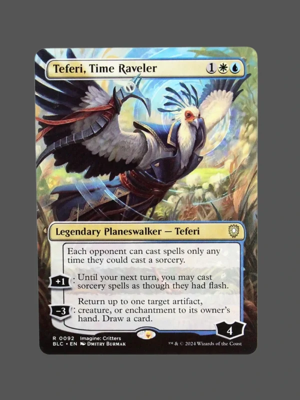 Teferi, Time Raveler Holo MTG Proxy | Bloomburrow