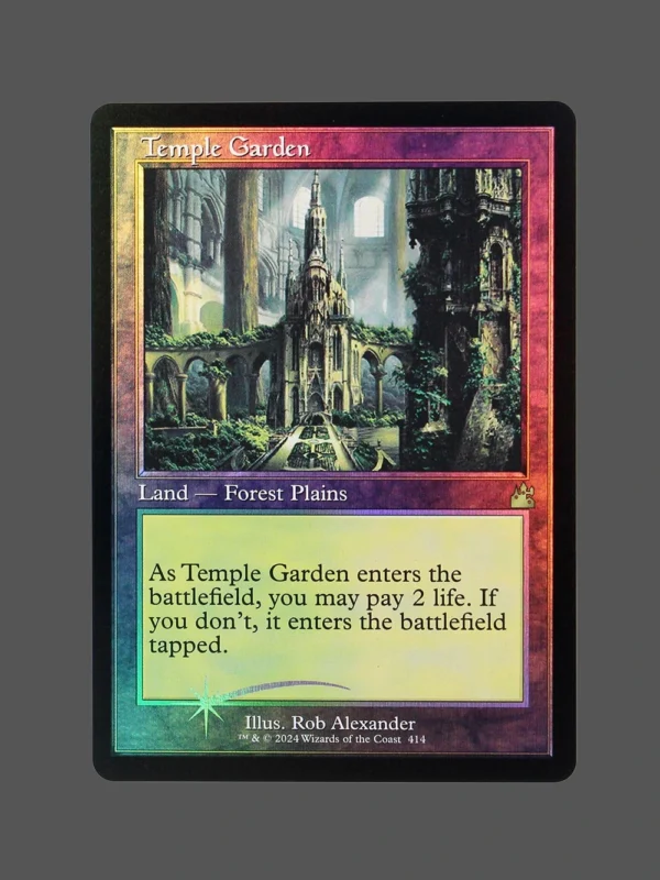 Temple Garden Foil MTG Proxy | Masters 25