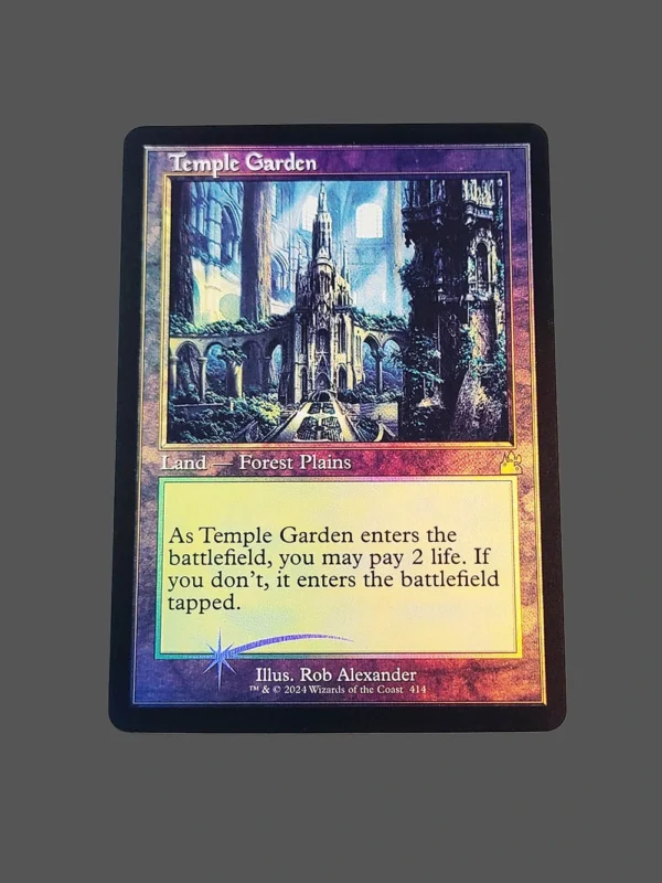 Temple Garden Foil MTG Proxy | Ravnica: City of Guilds