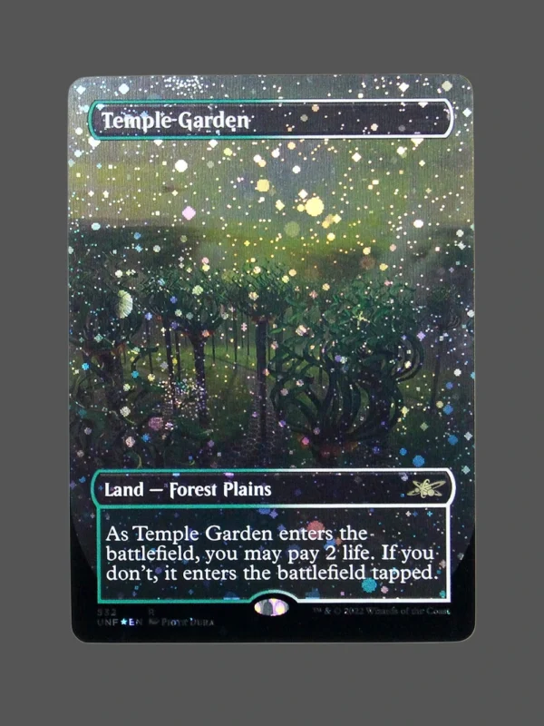 Temple-Garden Galaxy Foil MTG Proxy | Prodigy