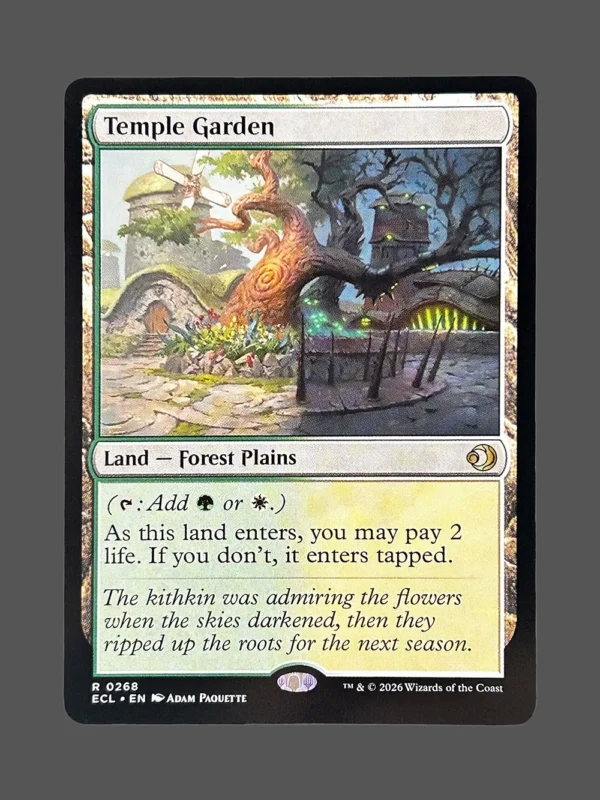 Temple Garden Holo MTG Proxy | Eternal Collection