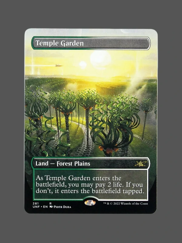 Temple Garden Holo MTG Proxy | Unfinity