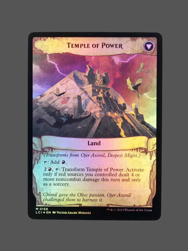 Temple of Power Foil MTG Proxy | Lost Caverns of Ixalan