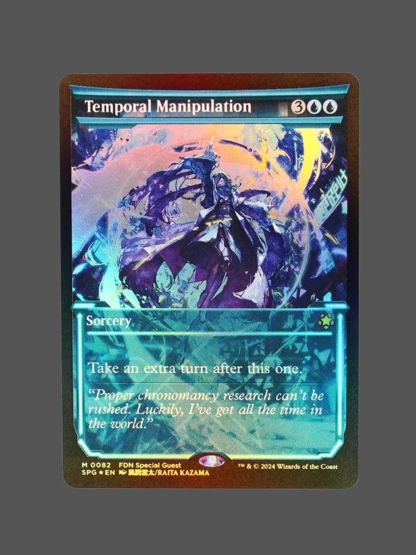 Temporal Manipulation Foil MTG Proxy | Streets of New Capenna