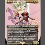 Terra, Herald of Hope Holo MTG Proxy | Final Fantasy Masters