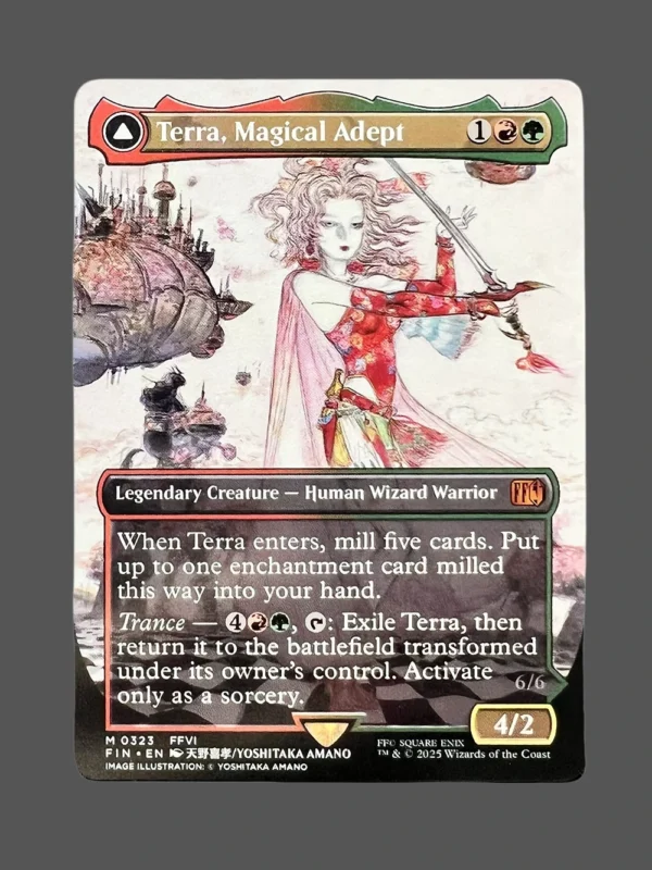 Terra, Magical Adept Holo MTG Proxy | Final Fantasy