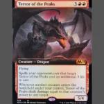Terror of the Peaks Foil MTG Proxy | Core Set 2021