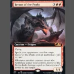 Terror of the Peaks Holo MTG Proxy | Core Set 2021